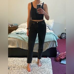 Madewell Crop Boyfriend Jeans